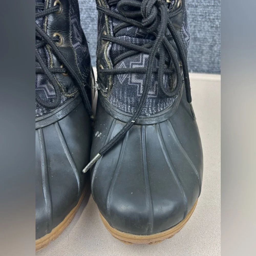 Pendleton Heritage Women’s Duck Boots Western Print Size 6